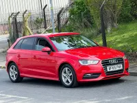 Used Audi A3 110 HP (80 kW) 2015 Red Hatchback