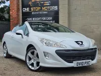 Used Peugeot 308 CC GTi 2010 White Cabriolet