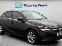 Used Vauxhall Corsa Elite 75 HP (55 kW) 2021 Black Hatchback