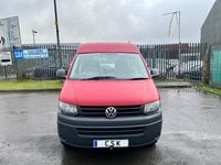 Used VW T5 84 HP (61 kW) 2011 Red Van