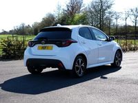 Used Toyota Yaris Hybrid Design 2024 White Hatchback