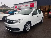 Used Dacia Sandero Essentiel 91 HP (66 kW) 2020 White Hatchback