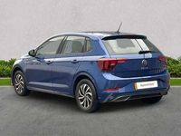 Used VW Polo Life 80 HP (58 kW) 2022 Blue Hatchback