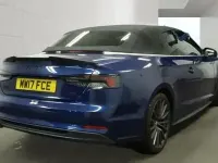 Used Audi A5 Cabriolet S-Line 2017 Blue Cabriolet