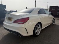 Used Mercedes CLA200 AMG 136 HP (100 kW) 2016 White Sedan