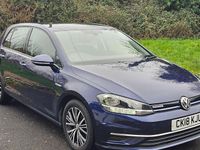 Used VW Golf VII SE 131 HP (96 kW) 2018 Blue Hatchback