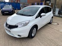 Used Nissan Note Acenta 80 HP (58 kW) 2016 White Hatchback