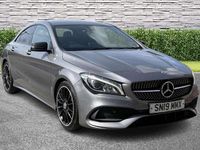 Used Mercedes CLA200 AMG line 156 HP (114 kW) 2019 Grey Coupe