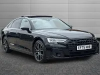 Used Audi A8 Black Edition 286 HP (210 kW) 2025 Mythos black Sedan