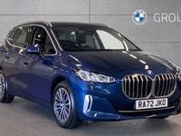 Used BMW 225 Active Tourer Luxury Line 242 HP (177 kW) 2023 Blue MPV