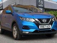 Used Nissan Qashqai Acenta 110 HP (80 kW) 2017 Blue SUV