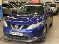 Used Nissan Qashqai N-TEC 110 HP (80 kW) 2015 Blue SUV