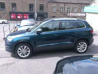 Used Skoda Karoq SE L 115 HP (84 kW) 2019 Blue SUV