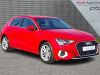 Used Audi A3 Sport 147 HP (108 kW) 2023 Red Sedan