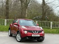 Używany Nissan Juke Acenta 2014 Czerwony SUV