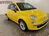 Used Fiat 500 Sport 2008 Yellow Hatchback