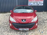 Used Peugeot 308 CC 2010 Red Cabriolet