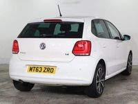 Used VW Polo Edition 85 HP (62 kW) 2013 White Hatchback