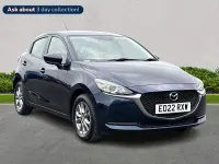 Used Mazda 2 75 HP (55 kW) 2022 Blue Hatchback