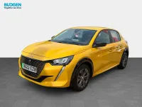 Used Peugeot e-208 Allure 100 kW (136 HP) 2022 Yellow Hatchback