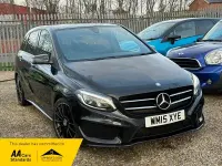 Used Mercedes B200 AMG Line Premium Plus 2015 Black Hatchback