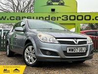 Used Vauxhall Astra Design Edition 138 HP (101 kW) 2007 Silver Estate