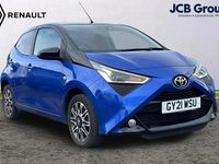 Used Toyota Aygo X-clusiv 71 HP (52 kW) 2021 Blue Hatchback