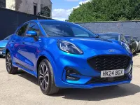 Used Ford Puma ST-Line 123 HP (90 kW) 2024 Blue Hatchback