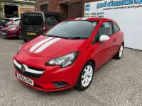Used Vauxhall Corsa 75 HP (55 kW) 2016 Red Hatchback