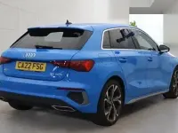 Used Audi A3 Sportback S-Line 110 HP (80 kW) 2022 Blue Hatchback