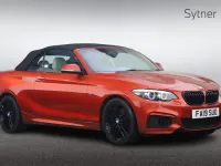Used BMW 218 M Sport 136 HP (100 kW) 2019 Orange Cabriolet