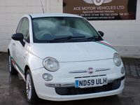 Used Fiat 500 Pop 69 HP (50 kW) 2009 White Hatchback
