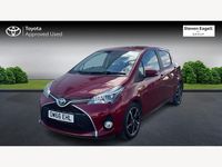 Used Toyota Yaris Hybrid Design 2017 Red Hatchback