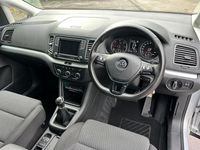 Used VW Sharan SE 150 HP (110 kW) 2017 Silver MPV