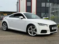 Used Audi TT S-Line 184 HP (135 kW) 2015 White Coupe