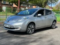 Used Nissan Leaf Tekna 80 kW (109 HP) 2017 Silver Hatchback