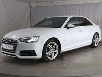 Used Audi A4 S-Line 150 HP (110 kW) 2018 White Sedan