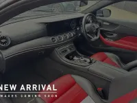 Used Mercedes E220 AMG line 191 HP (140 kW) 2018 Grey Coupe