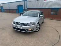 Begagnad VW Passat Highline 2013 Silver Sedan
