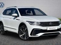 Used VW Tiguan Allspace R-line 150 HP (110 kW) 2022 White SUV