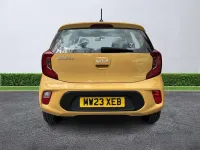 Used Kia Picanto 2023 Yellow Hatchback