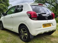 Used Peugeot 108 Allure 82 HP (60 kW) 2014 White Hatchback