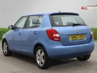 Used Skoda Fabia SE 2014 Blue Hatchback
