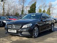 Used Mercedes C220 Premium 170 HP (125 kW) 2018 Black Sedan