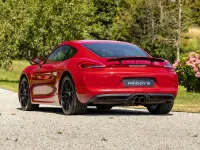 Used Porsche Cayman S 2015 Red Coupe