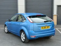 Used Ford Focus Zetec 2008 Blue Hatchback