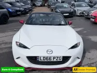 Used Mazda MX5 131 HP (96 kW) 2016 White Cabriolet