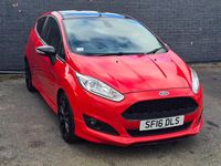 Used Ford Fiesta Zetec 2016 Red Hatchback