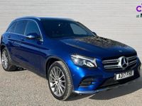 Used Mercedes GLC220 AMG line 170 HP (125 kW) 2017 Blue SUV