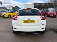 Used Nissan Juke N-TEC 110 HP (80 kW) 2013 White SUV